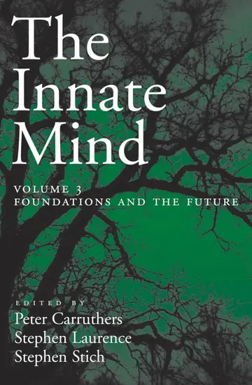 Cover of The Innate Mind, Volume 3