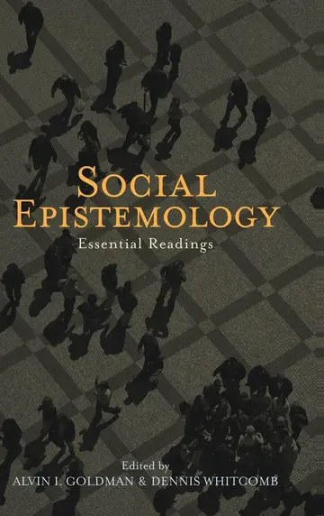 Cover of Social Epistemology