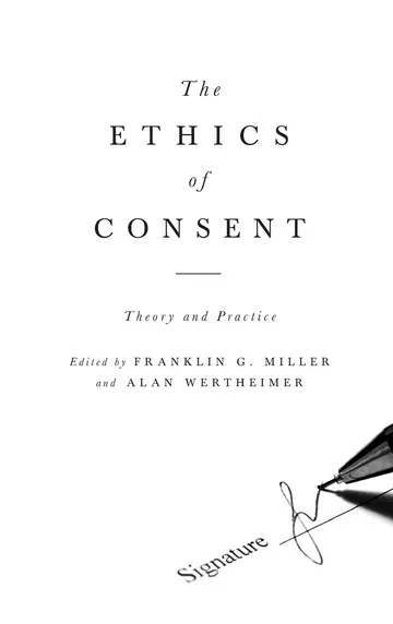 Cover of The Ethics of Consent