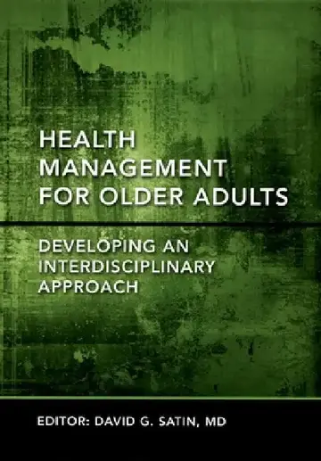 Cover of Health Management for Older Adults