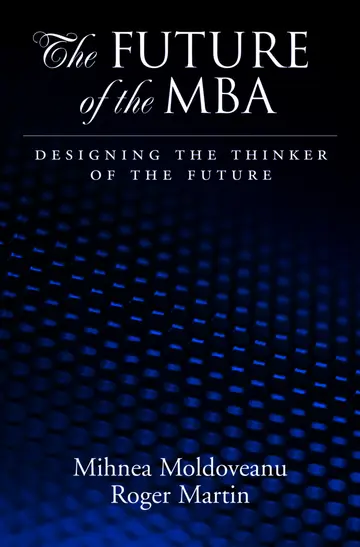 Cover of The Future of the MBA