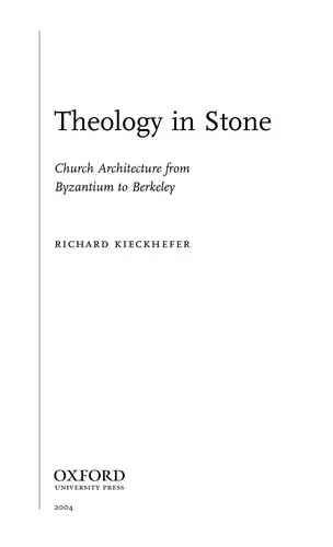 Cover of Theology in Stone
