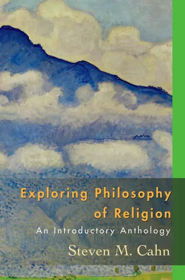 Cover of Exploring Philosophy of Religion