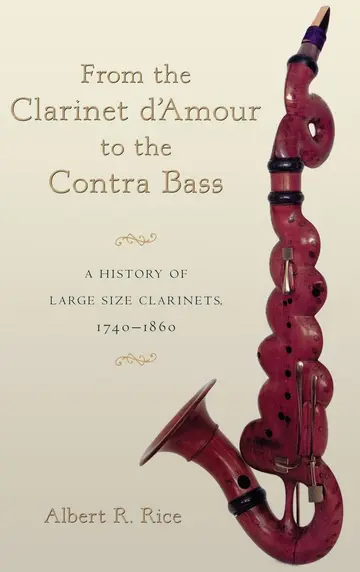 Cover of From the Clarinet D'Amour to the Contra Bass