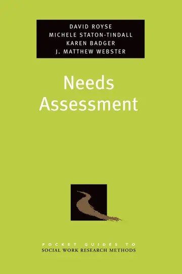 Cover of Needs Assessment