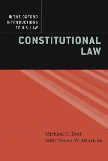 Cover of Oxford Introductions to U.S. Law