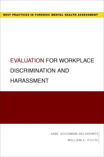 Cover of Evaluation for Workplace Discrimination and Harassment