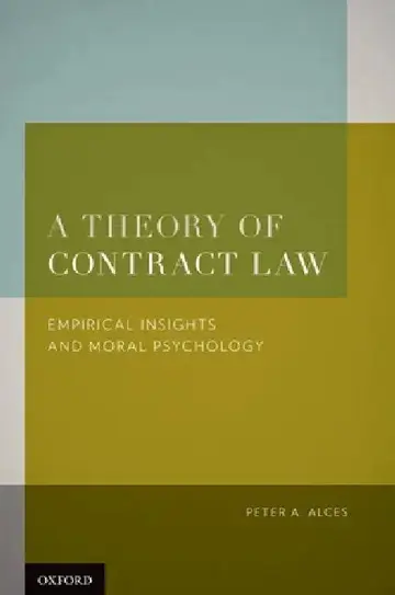 Cover of Theory of Contract Law