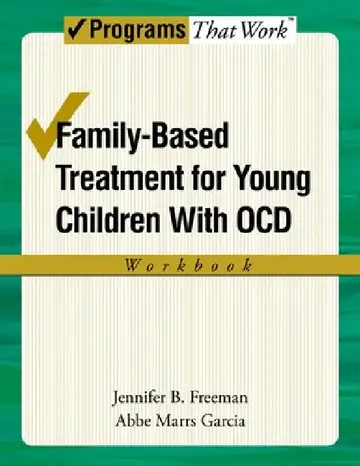 Cover of Family-Based Treatment for Young Children with Ocd Workbook