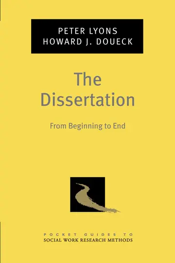 Cover of The Dissertation