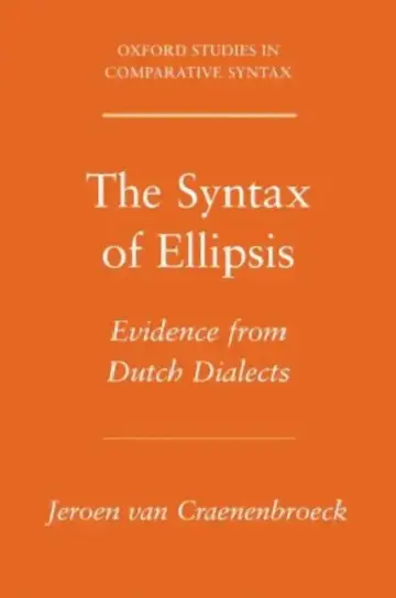 Cover of Syntax of Ellipsis