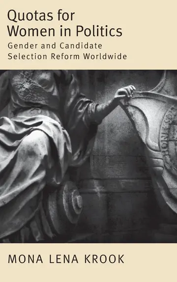 Cover of Quotas for Women in Politics