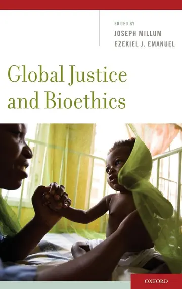 Cover of Global Justice and Bioethics