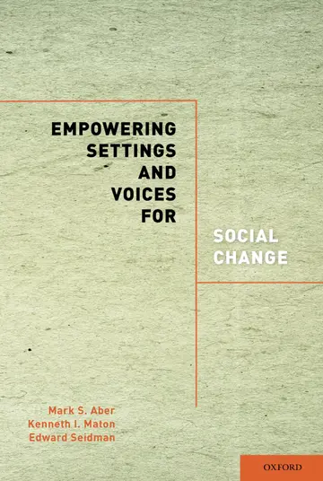 Cover of Empowering Settings and Voices for Social Change