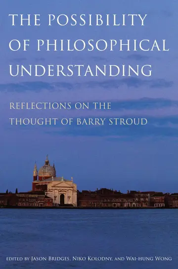 Cover of The Possibility of Philosophical Understanding