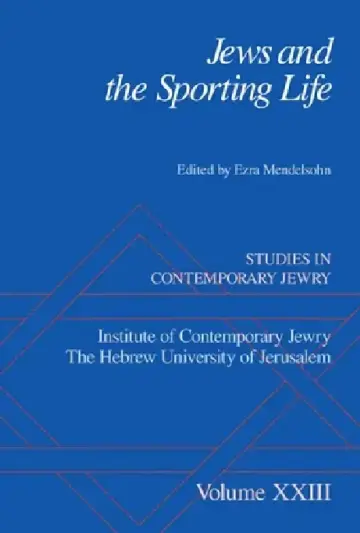 Cover of Jews and the Sporting Life