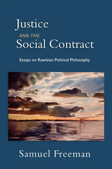Cover of Justice and the Social Contract