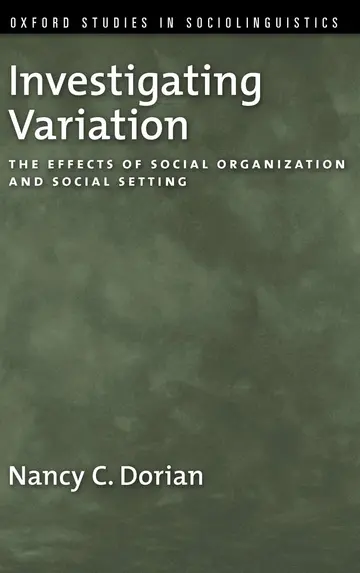 Cover of Investigating Variation