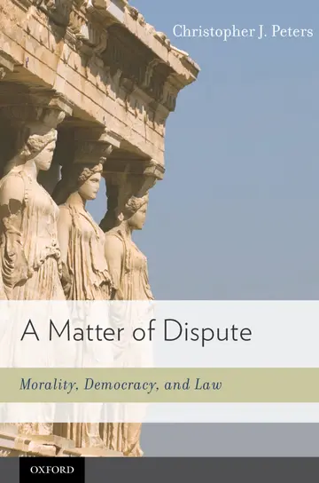 Cover of A Matter of Dispute