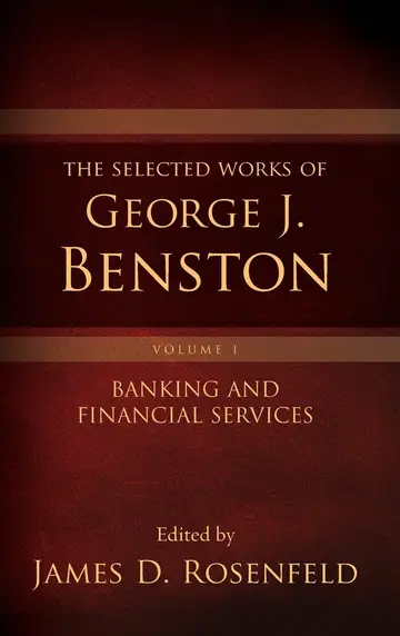 Cover of The Selected Works of George J. Benston