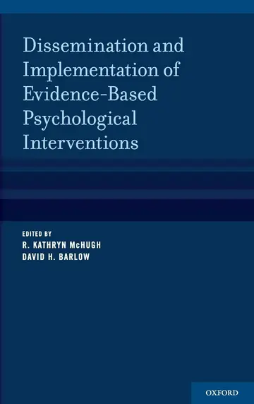 Cover of Dissemination and Implementation of Evidence-Based Psychological Treatments