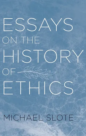 Cover of Essays on the History of Ethics