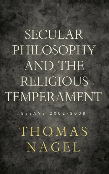Cover of Secular Philosophy and the Religious Temperament