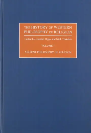 Cover of The History of Western Philosophy of Religion