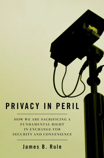 Cover of Privacy in Peril