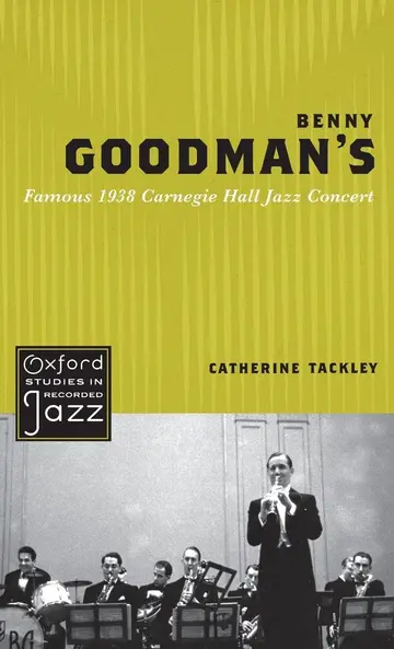 Cover of Benny Goodman's Famous 1938 Carnegie Hall Jazz Concert