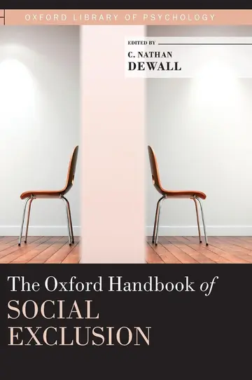 Cover of The Oxford Handbook of Social Exclusion
