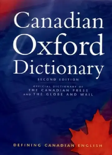 Cover of Canadian Oxford Dictionary