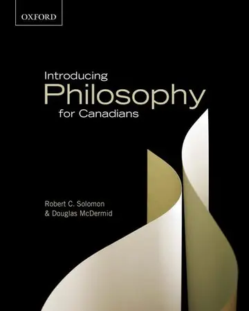 Cover of Introducing Philosophy for Canadians