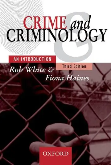 Cover of Crime and Criminology