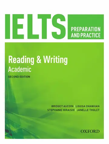 Cover of IELTS Preparation & Practice Reading & Writing Academic Students Book