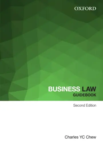 Cover of Business Law Guidebook