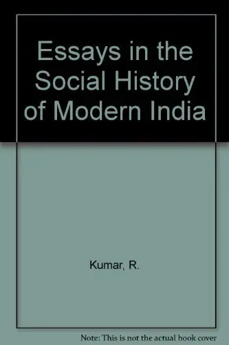 Cover of Essays in the Social History of Modern India