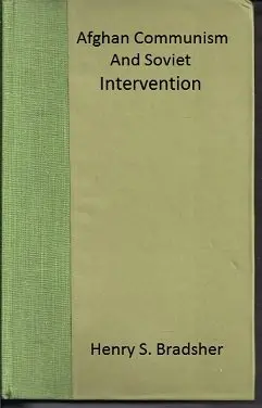 Cover of Afghan Communism and Soviet Intervention