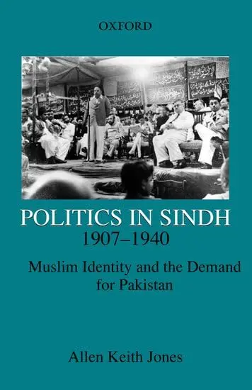 Cover of Politics in Sindh, 1907-1940
