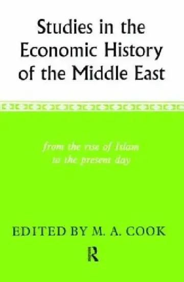 Cover of Studies in the Economic History of the Middle East