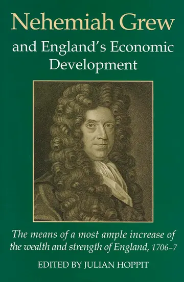 Cover of Nehemiah Grew and England's Economic Development