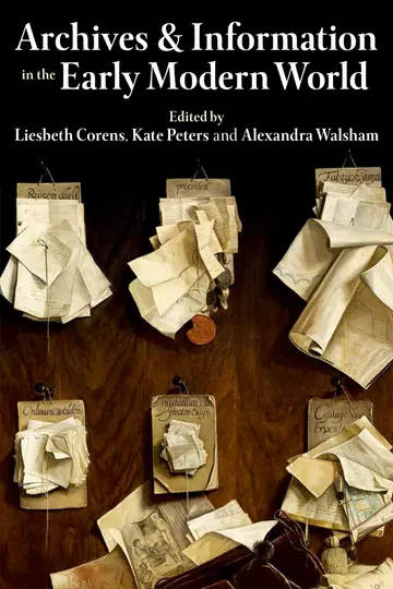 Cover of Archives and Information in the Early Modern World