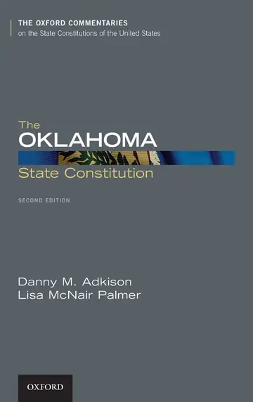 Cover of The Oklahoma State Constitution