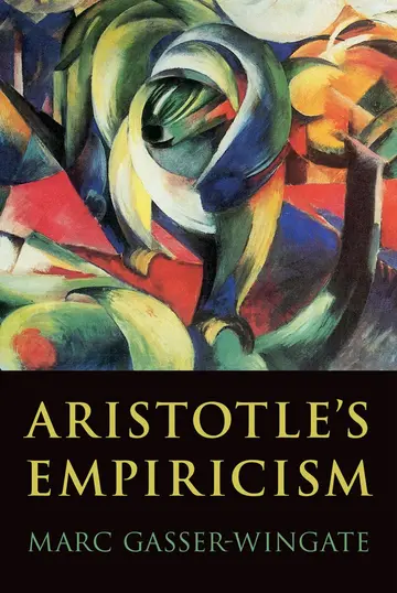 Cover of Aristotle's Empiricism
