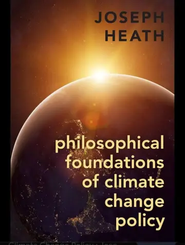 Cover of Philosophical Foundations of Climate Change Policy