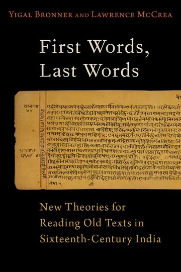 Cover of First Words, Last Words