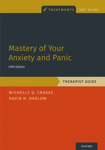 Cover of Mastery of Your Anxiety and Panic