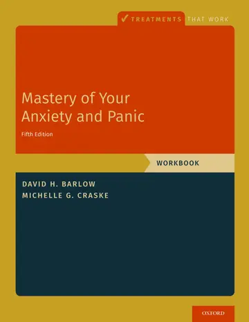 Cover of Mastery of Your Anxiety and Panic
