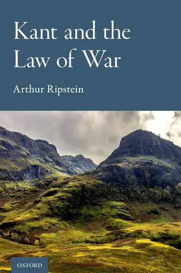 Cover of Kant and the Law of War