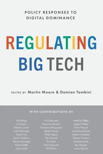 Cover of Regulating Big Tech